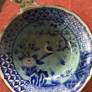 EUC Andrea by Sadek porcelain bird bowl